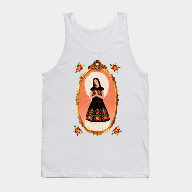 Virgin Mary Guadalupe Tank Top by Vendaval